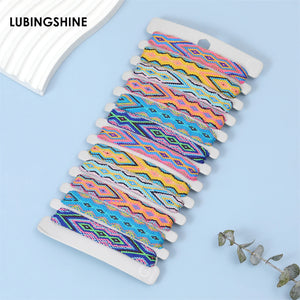 12 Pcs Nepal Style Friendship Bracelets Bulk for Women & Kids