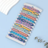12 Pcs Nepal Style Friendship Bracelets Bulk for Women & Kids