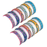 12 Pcs Nepal Style Friendship Bracelets Bulk for Women & Kids