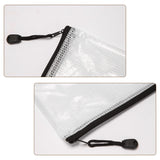12 Pcs A4 Zipper Mesh File Bag for Board Game Storage