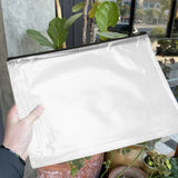 12 Pcs A4 Zipper Mesh File Bag for Board Game Storage