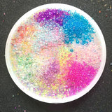 12 Pcs DIY Crystal Epoxy Filler UV Resin Glue Beads Filling Material