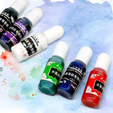 12 Pcs UV Epoxy Pigment Set for Resin Jewelry Making