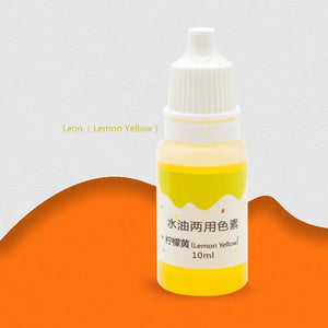 12 Pcs Water Oil Dual-use Epoxy Pigment DIY Baking Clay Coloring Agent