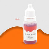 12 Pcs Water Oil Dual-use Epoxy Pigment DIY Baking Clay Coloring Agent