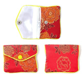 12-Piece Jewelry Silk Purse Bag Brocade Embroidery Bag Gift Bag