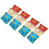 12-Piece Silk Purse Embroidery Gift Bag, Various Colors