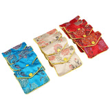 12-Piece Jewelry Silk Purse Bag Brocade Embroidery Bag Gift Bag