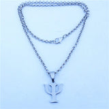 12 Piece Psychology Necklace Stainless Steel PSI Symbol Freud Pavlov