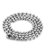 12 Pcs 24 Inch Stainless Steel Ball Chain 2.4mm for Army Dog Tag