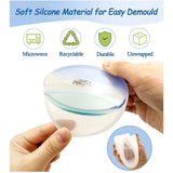 12 Piece Coaster Resin Molds Set with Storage Box Mold, Epoxy Resin, Cup Mats