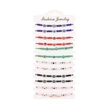 Evil Eye Bracelet Adjustable Rope Crystal Friendship Gift