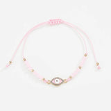 12-Piece Evil Eye Bracelet Set Luck Charm Bracelet for Women