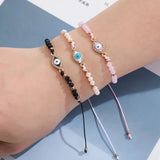 12-Piece Evil Eye Bracelet Set Luck Charm Bracelet for Women