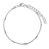 12 Pcs Anklet Bracelets Charm Style Beads Chain Beach Sandals Anklet