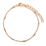 12 Pcs Anklet Bracelets Charm Style Beads Chain Beach Sandals Anklet