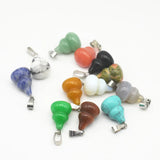 Assorted Stone Pendant, Top Calabash Bottle Gourd Men Jewelry Accessories