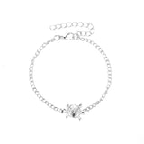 12 Pcs Silver Turtle Anklets Beach Sea Animal Ankle Bracelet Foot Jewelry