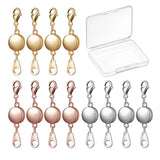 12 Round Magnetic Jewelry Clasps for Necklace Bracelet Making