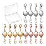 12 Round Magnetic Jewelry Clasps for Necklace Bracelet Making