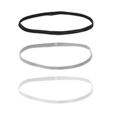 12 Pack Non-Slip Elastic Sport Headbands for Women and Men