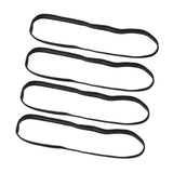 12 Pack Non-Slip Elastic Sport Headbands for Women and Men