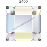 12pcs 2400 Square Flat Back Rhinestones for Nail Art Jewelry Clothing