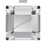 12pcs 2400 Square Flat Back Rhinestones for Nail Art Jewelry Clothing