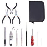 Jewelry Making Kit with Zipper Storage Tool for Crafting and Repairing