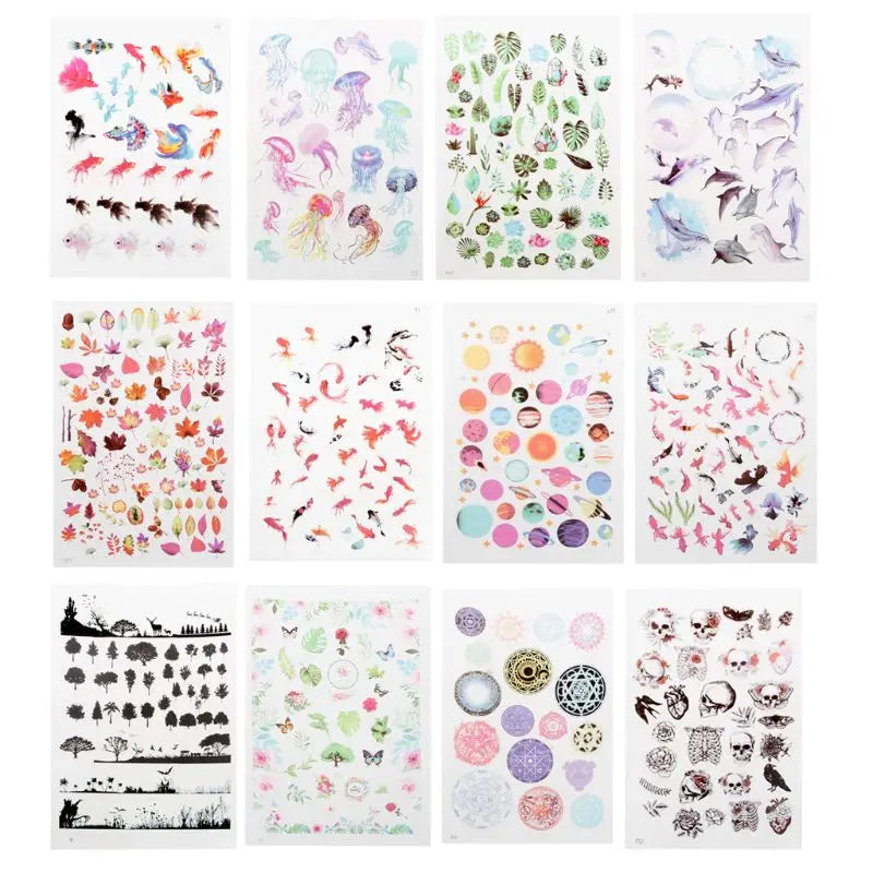 Goldfish Leaves Resin Fillers Jewelry Materials Kit