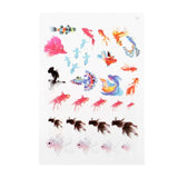 Goldfish Leaves Epoxy Resin Fillers Jewelry Materials Kit
