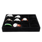 12 Slots Watch Jewelry Display Case Bracelet Bangle Organizer