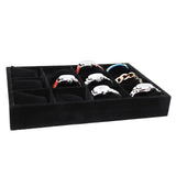 12 Slots Watch Jewelry Display Case Bracelet Bangle Organizer
