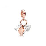Spring 100% 925 Sterling Silver High Pendant Jewelry Love Pendant