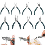 12 Style Stainless Steel Wire Cutting Pliers DIY Jewelry Making Tool Kit