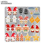 Christmas Jewelry Silicone Mold Set for DIY Resin Casting