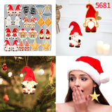 Christmas Jewelry Silicone Mold Set for DIY Resin Casting