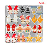 Christmas Jewelry Silicone Mold Set for DIY Resin Casting