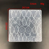 Christmas Jewelry Silicone Mold Set for DIY Resin Casting