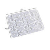 Crystal Epoxy Resin Mold Halloween Pendants Silicone Mold