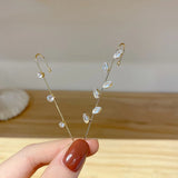 12 Styles Ear Studs Wrap Hook Clip Earrings for Women Zircon Piercing Jewelry