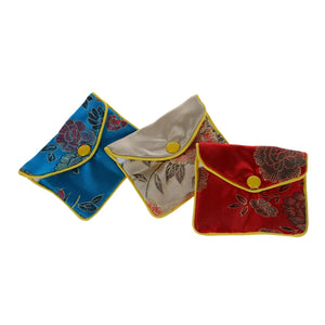 12x Jewellery Jewelry Silk Purse Pouch Gift Bag Bags
