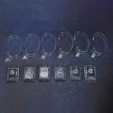 12 PCS Plastic Jewelry Bangle Cuff Bracelet Watch Display Stand Holder