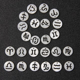 Zodiac Sign Shell Charms Mother Of Pearl Beads For Jewelry Making