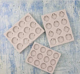 12 Constellation Gypsum Silicone Mold for DIY Incense with Hanging Tag Pendant