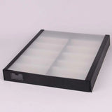 12-grid Glasses Storage Box Sunglasses Divider Organizer Large Capacity Display