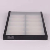 12-grid Glasses Storage Box Sunglasses Divider Organizer Watches Display