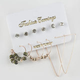 12ct Cubic Zirconia Hoop Earrings