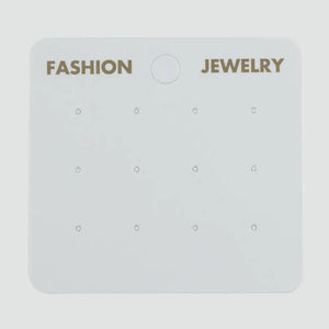 12-Pair Earring Display Card