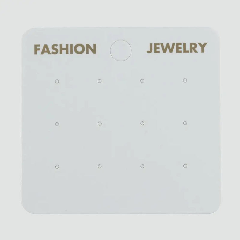 12-Pair Earring Display Card